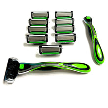  Boa Blade Shaving Set - 2 Handles - 10 Cartridges - 20$